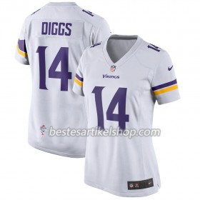 Damen Minnesota Vikings Trikot Stefon Diggs 14 Nike Weiß